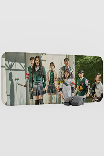 mousepad bastir All of Us Are Dead- K Drama V5 70X30 XL Gaming Rubber Non-Sli...