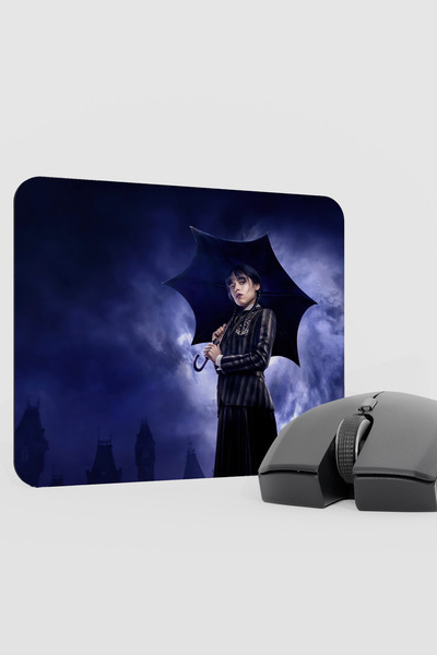 mousepad bastir Wednesday V1 22X18 Gaming Rubber Non-Slip Base Mouse Pad Mous...