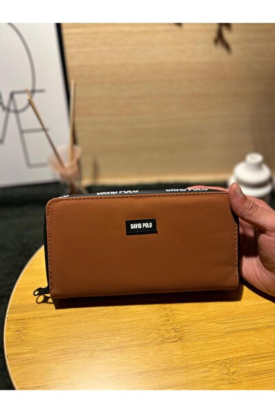 MODANTA محفظة ديفيد بولو النسائية الطويلة ذات الأقسام المزدوجة مع سحاب ومقصور...