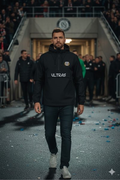 SARI Jachetă impermeabilă Ultras, cu fermoar pe jumătate