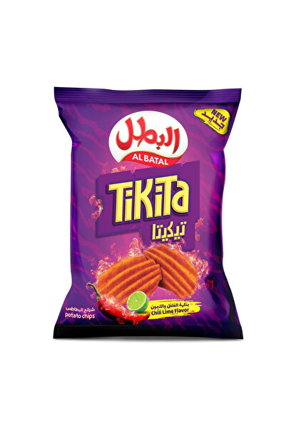 Other البطل شيبس تيكيتا بالفلفل الحار والليمون، 155 جم