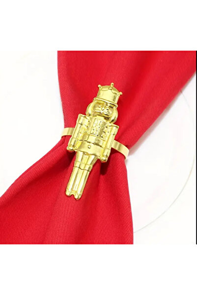İsmet toka 6 Pcs - Findikkiran Military Metal Napkin Ring New Year (Not Decid...