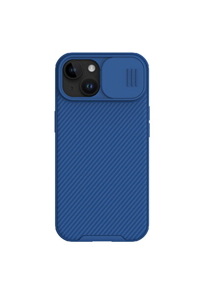 Nillkin Cam Shield Pro Case for iPhone 15 Plus Blue