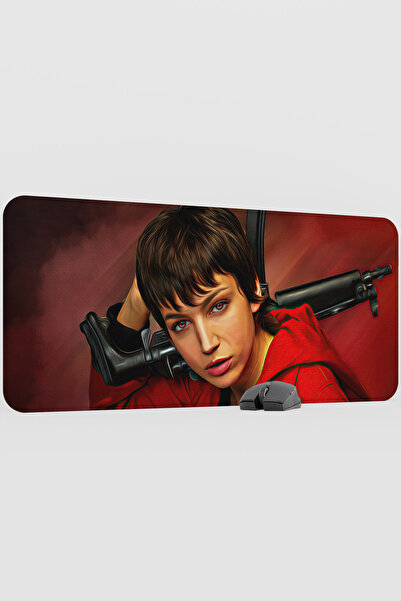 mousepad bastir La Casa De Papel-Tokyo V1 90X40 XXL Gaming Rubber Non-Slip Ba...
