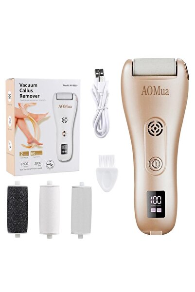 AOMua Pilă electrică profesională pentru picioare AOMua, aurie