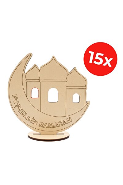 KİDOSE منتج ديكور بتصميم رمضان للترحيب بالضيوف |   تصميم الهلال والمسجد