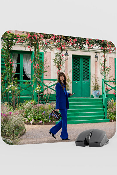 mousepad bastir Emily in Paris V4 48X40 XL Gaming Rubber Non-Slip Base Mouse ...