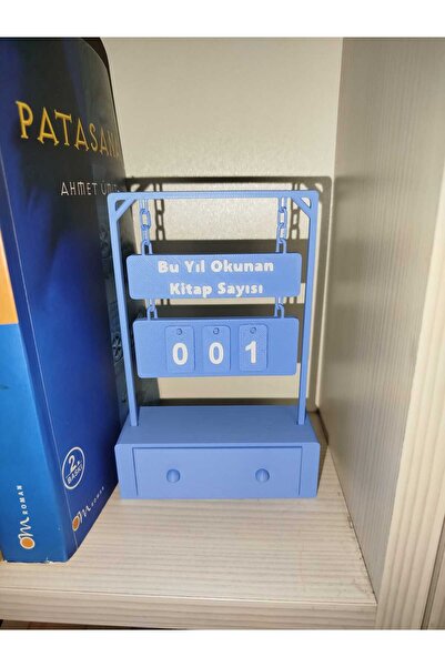 Robo Yenge Kitap Sayacı Mavi – Çocuklar İçin Okuma Alışkanlığı Kazandıran Eği...