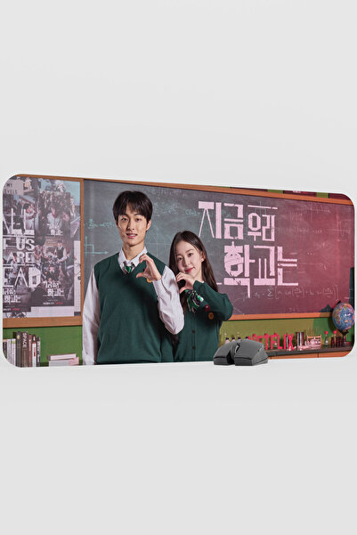 mousepad bastir All of Us Are Dead- K Drama V1 90X40 XXL Gaming Rubber Non-Sl...