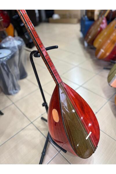 Bircanmüzik Özel Tasarım Kısa Sap Bağlama (kalın kılıf, yedek tel ve mızrap h...