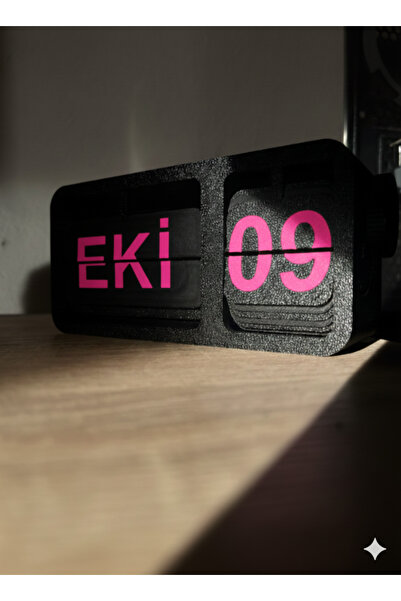 Elektra Desktop Date Display Calendar – Modern Flip Design