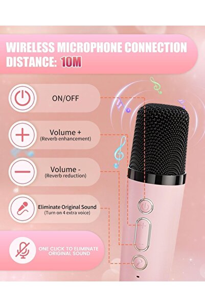 yll جهاز كاريوكي للأطفال والكبار