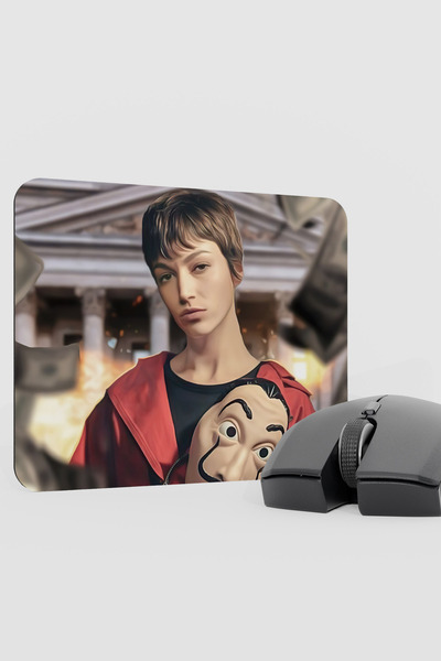 mousepad bastir La Casa De Papel-Tokyo V5 22X18 Gaming Rubber Non-Slip Base M...