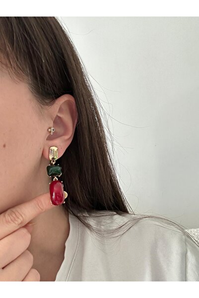 Charmist أقراط شيندا المتدلية المصنوعة من الفولاذ