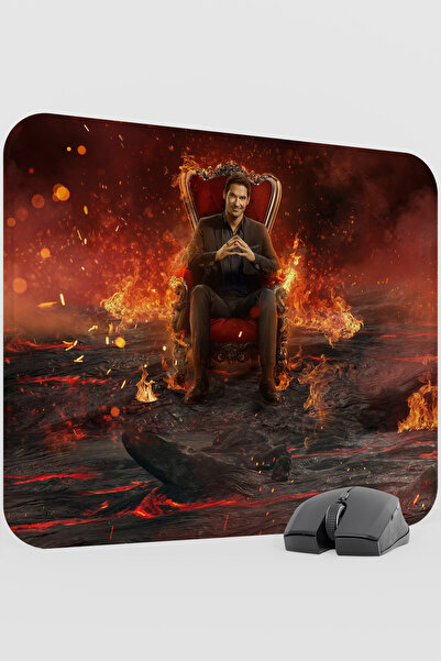 mousepad bastir Lucifer V1 48X40 XL Gaming Rubber Non-Slip Base Mouse Pad Mou...