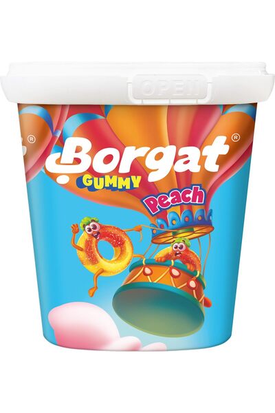 Other Borogat Peach Jelly Candy, 160 gm