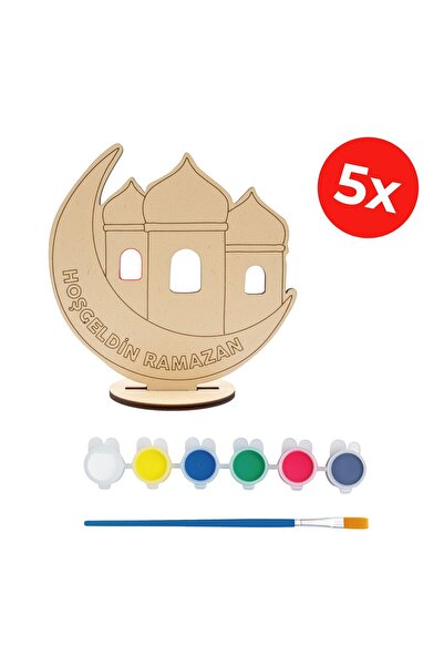 KİDOSE تمثال هلال ومسجد مكتوب عليه 'مرحبًا بكم في رمضان' |   ديكور المنزل وال...