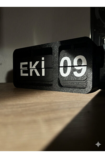 Elektra Desktop Date Display Calendar – Modern Flip Design