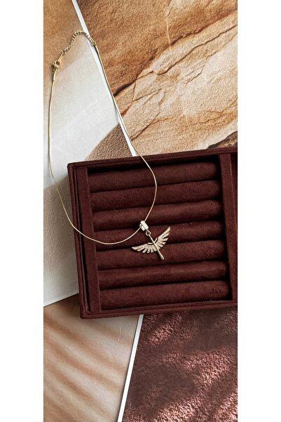 KAD COLLECTION قلادة اليعسوب الفولاذية