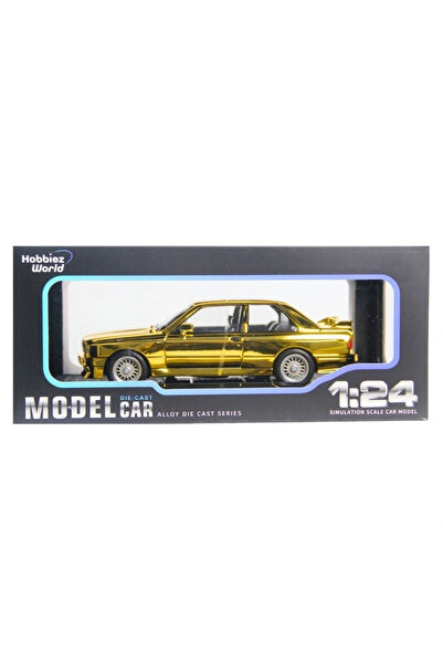 shop BMW M3 E30 MPower 1:24 ALTIN SARISI Metal Model Araba