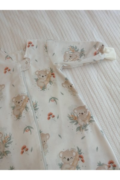 Wenaris Sleeveless Sleeping Bag 100% Natural Cotton Double Layer Flannel Special Fabric Unisex 1.0 Tog 20-24 Degrees
