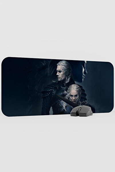 mousepad bastir The Witcher V3 70X30 XL Gaming Rubber Non-Slip Base Mouse Pad...