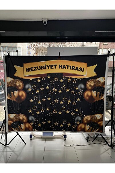 PROMISEBACKDROP2 200x200 Cm EK DİKİŞLİ Mezuniyet Hatırası Fonu Okul, Etkinlik...