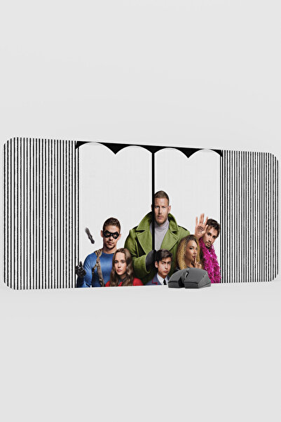 mousepad bastir The Umbrella Academy V1 90x40 XXL Gaming Гумова нековзна осно...