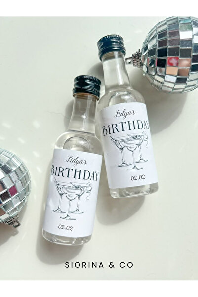 Siorina Co & Event Doğum Günü Bekarlığa Veda Partisi İçin Shot Etiketleri Sti...