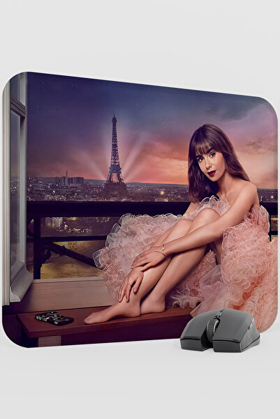 mousepad bastir لوحة ماوس إيميلي في باريس V5 مقاس 48×40 سم كبيرة الحجم للألعا...