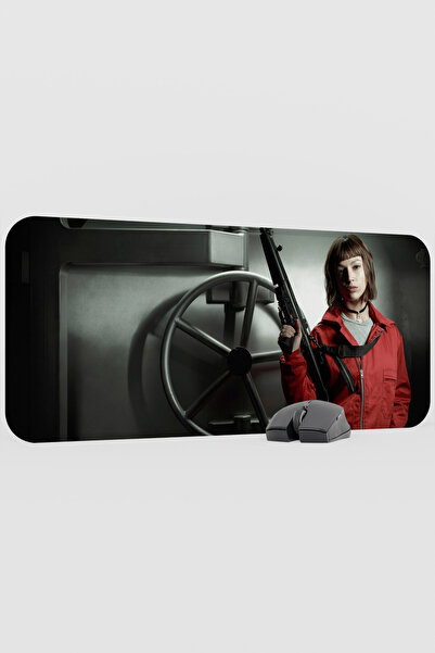 mousepad bastir La Casa De Papel-Tokyo V2 70X30 XL Gaming Rubber Non-Slip Bas...
