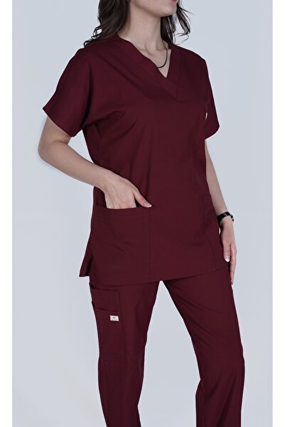 apwexqa tekstil فريق طبيب وممرضة سكرابس قماش قابل للتمدد