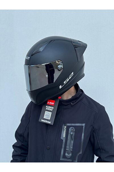 LS2 Rapid 2 Race Aynalı vizörlü kask (+1 şeffaf vizör ile)