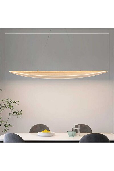 best power Ultra-Thin Acrylic Chandelier 6575 With 3 Brightness Levels Strip ...