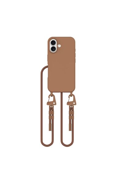 Tech-Protect Carcasă MagNecklace pentru iPhone 16, maro
