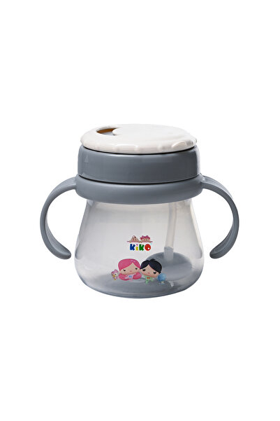 Kiko Cup with Straw Lid (6M+) - Gray