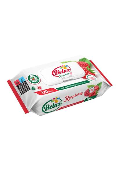 ENTALIA Bilox Raspberry Wet Wipes - 120 Wipes