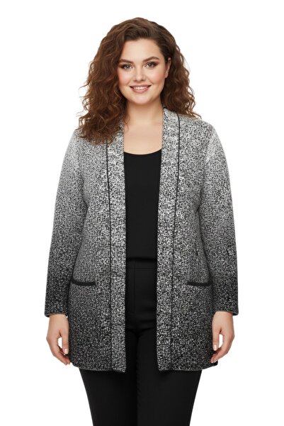 Uludağ Triko Women's Mother Knitwear Cardigan Bgl-St05065