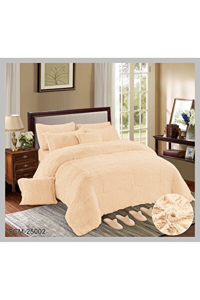 NAJMA Luxurious double winter bedspread with an ultra-soft texture, adding wa...