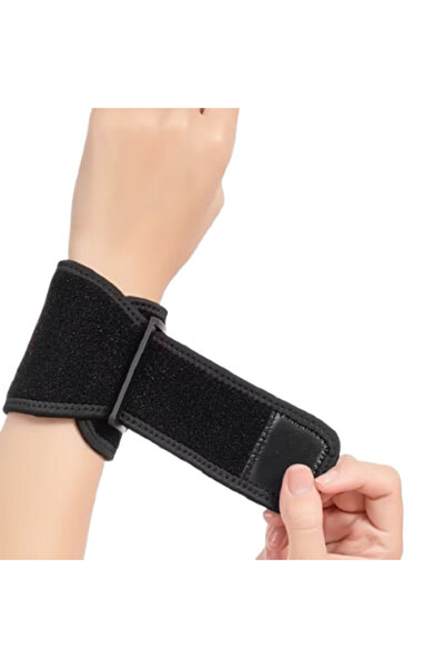 BELLFLEKSS 2 Pieces Adjustable Compression Wrap Wrist Strap, Tennis, Basketba...