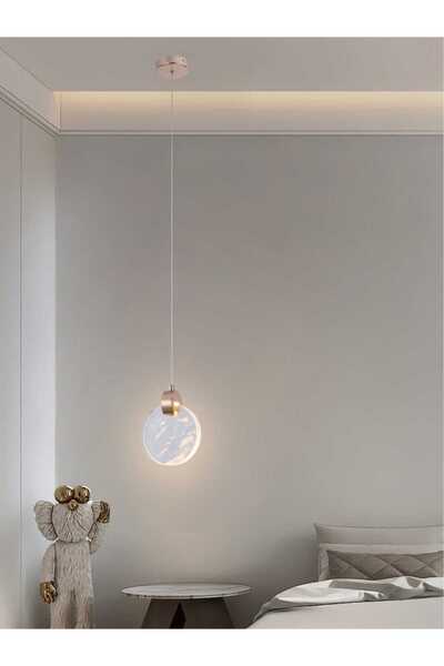 best power مصباح معلق أنيق وعصري من الأكريليك بتقنية LED، موديل 6533 | قدرة 5...