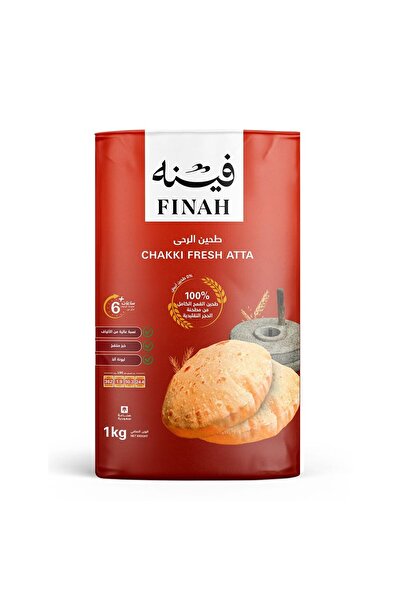 Finah Chakki Fresh Atta Flour, 1 kg