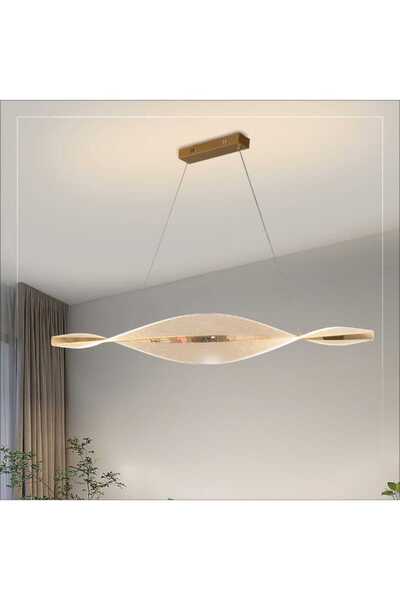 best power ثريا LED عصرية 6572 - 3 أوضاع إضاءة وارتفاع قابل للتعديل | طاقة 87...