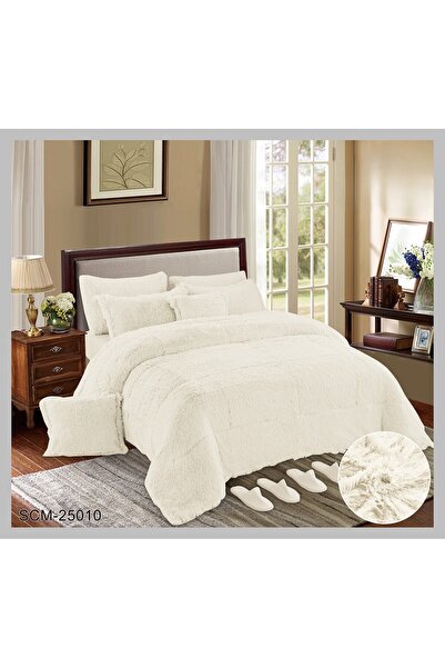 NAJMA Luxurious double winter bedspread with an ultra-soft texture, adding wa...