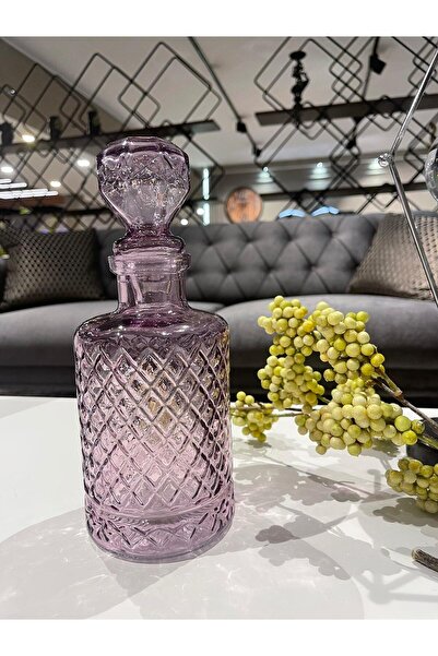 Selim Laura Dekoratif Şişe Mor 231MOR16CM