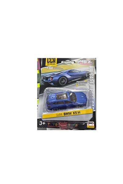 CCA Premium Series BMW X5 M Mavi 1/64 Model Araba