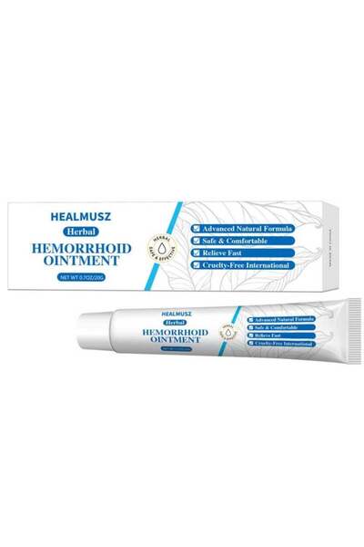 HEALMUSZ كريم طبيعي بالكامل لعلاج البواسير - تركيبة سريعة المفعول للتخفيف وال...