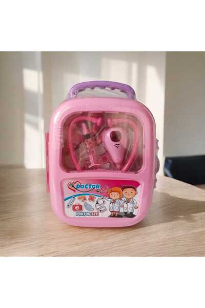FEYSSHOP Çantalı Oyuncak Doktor Seti - Oyuncak Doktor Seti Sesli Işıklı .