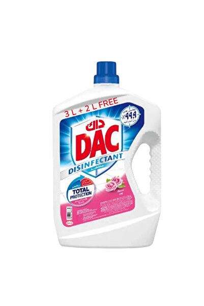 DAC Rose Disinfectant, 3 L + 2 L