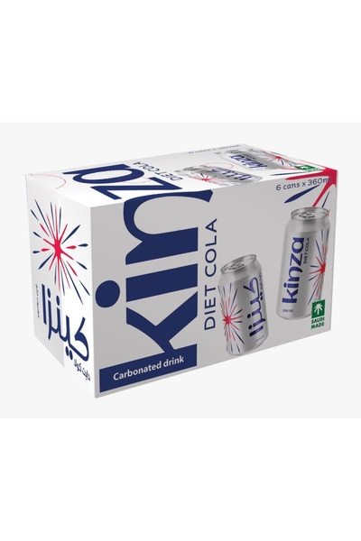 Kinza كولا دايت، 6 × 360 مل